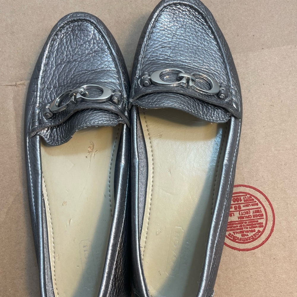 Coach shoes used still good condition